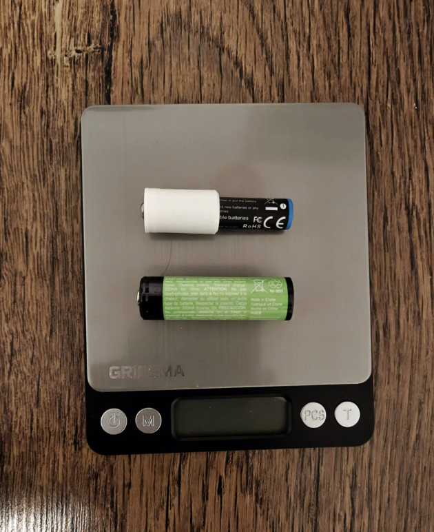 AAA->AA Battery Adapter